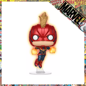 Funko Pop! #433 Captain Marvel GITD
